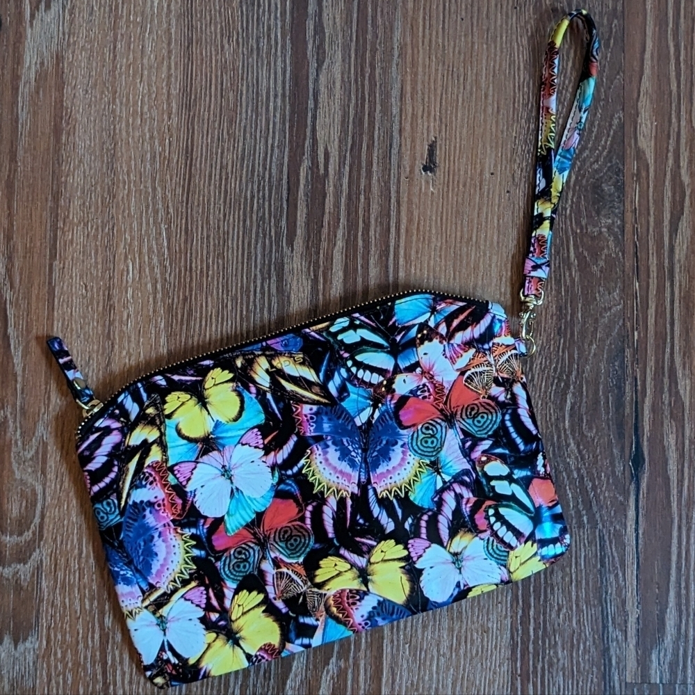 Lodis Leather Butterfly‎ Wristlet